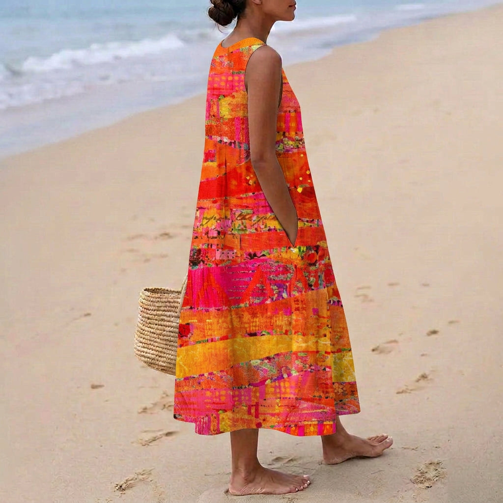 Iara - Vestido de Algodão Confortável