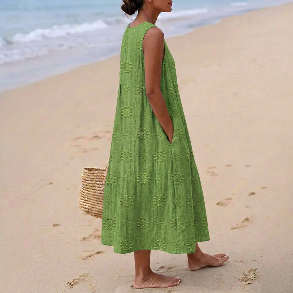 Ana - Vestido de Algodão Confortável