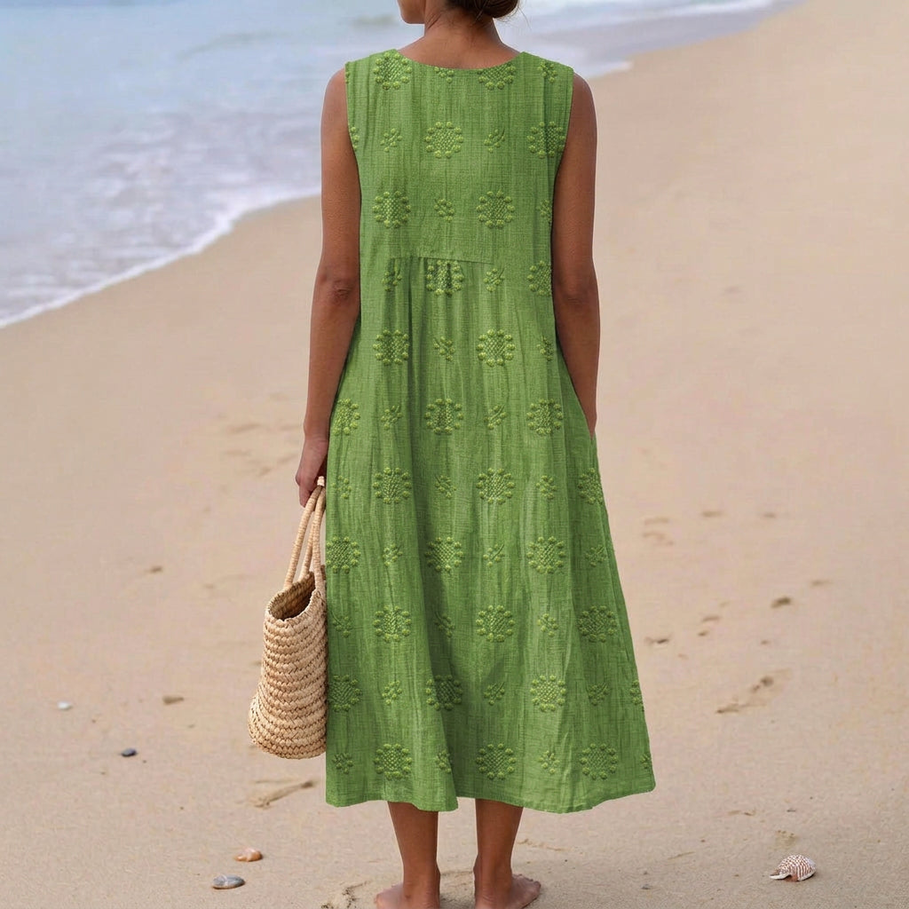 Ana - Vestido de Algodão Confortável