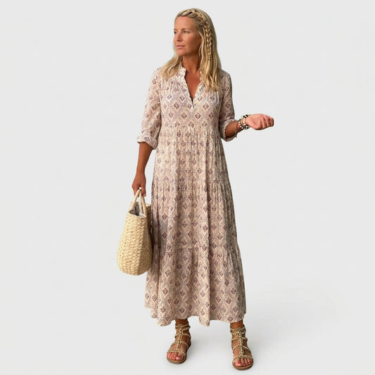 Eduarda - Vestido Vintage Longo