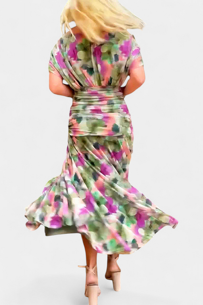 Luana - Vestido Chic con Escote en V