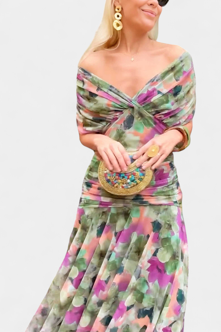 Luana - Vestido Chic con Escote en V