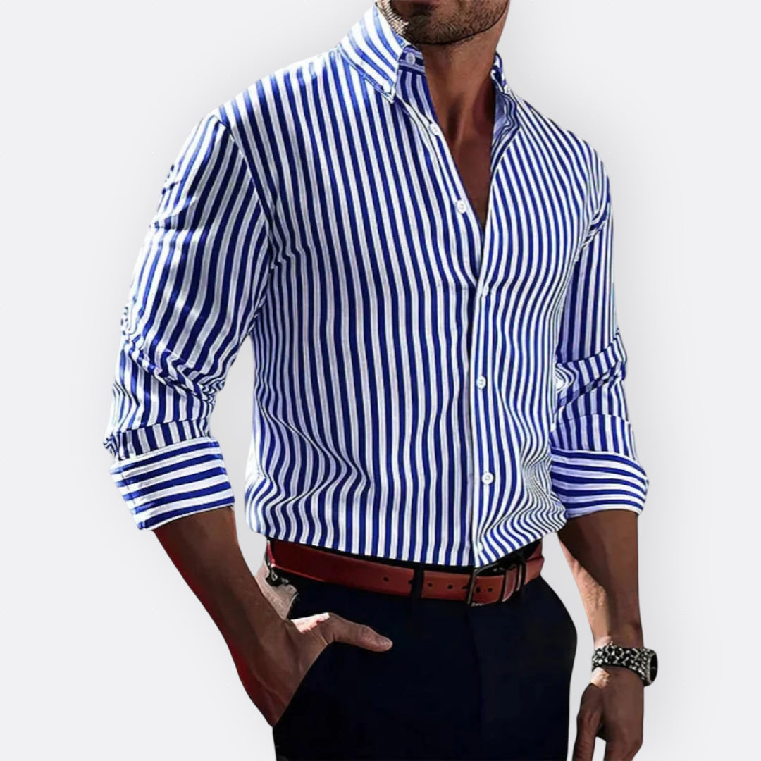 Artur - Camisa Clássica Listrada