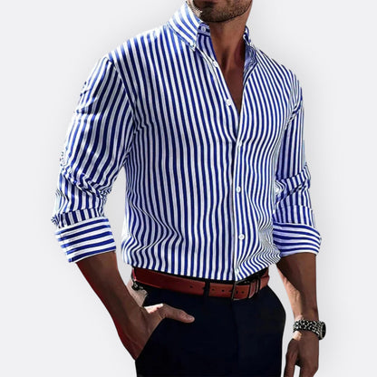 Artur - Camisa Clássica Listrada
