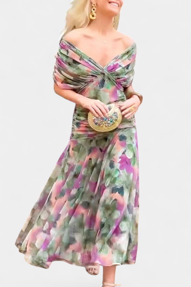 Luana - Vestido Chic con Escote en V
