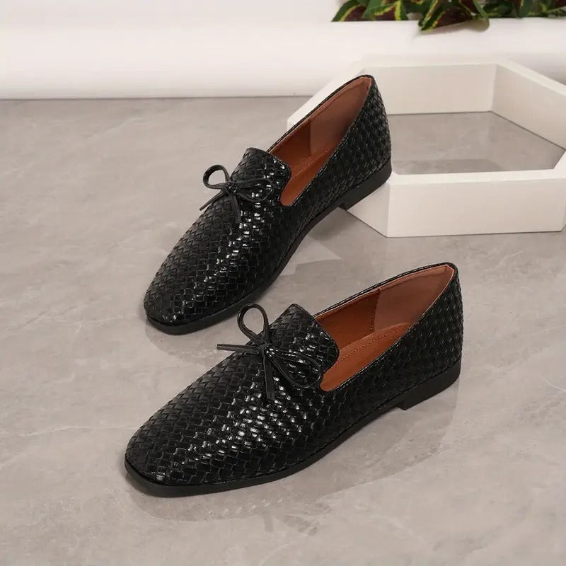 Andreia - Cuero Mocasines Ortopédicos