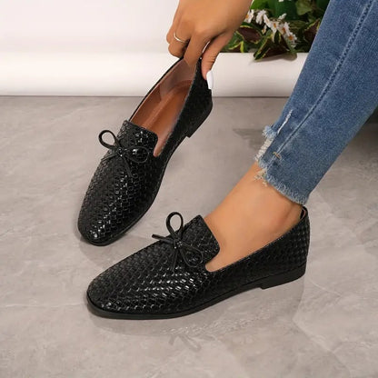 Andreia - Cuero Mocasines Ortopédicos