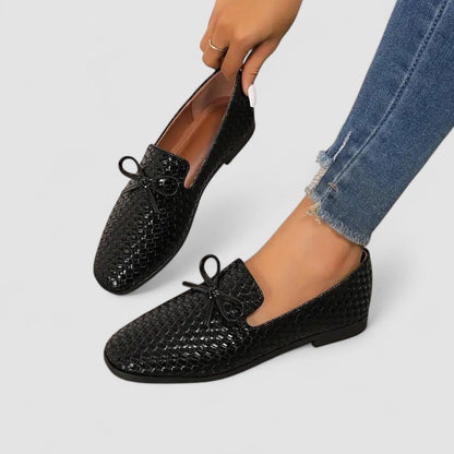 Andreia - Cuero Mocasines Ortopédicos
