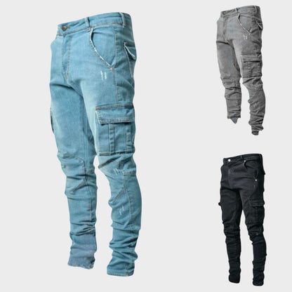 Diogo – Jeans Ultra-Elásticos Casuais para um Estilo Confortável