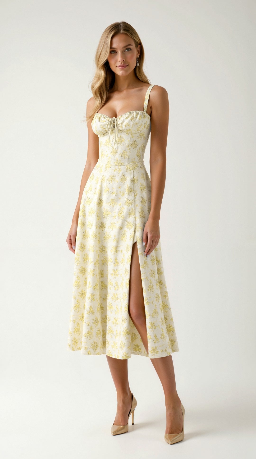 Júlia - Elegante Vestido Midi