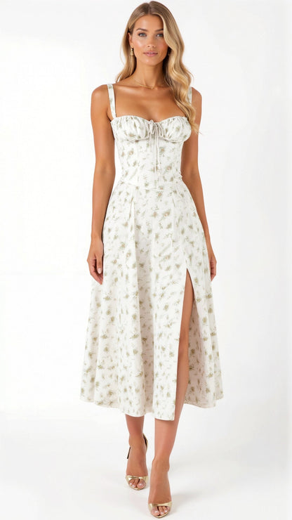 Júlia - Elegante Vestido Midi