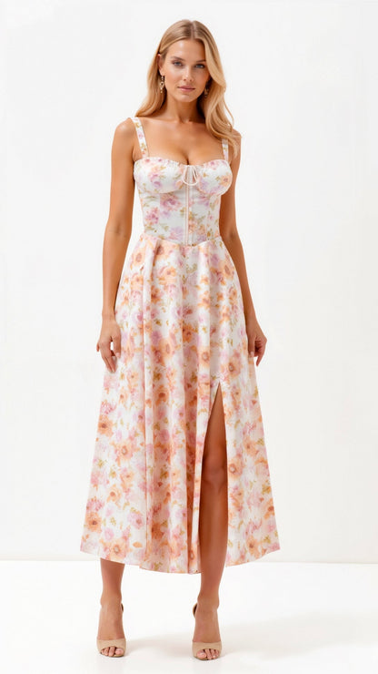 Júlia - Elegante Vestido Midi