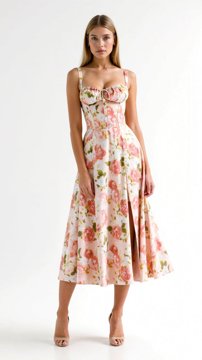 Júlia - Elegante Vestido Midi