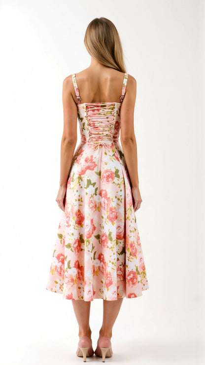 Júlia - Elegante Vestido Midi