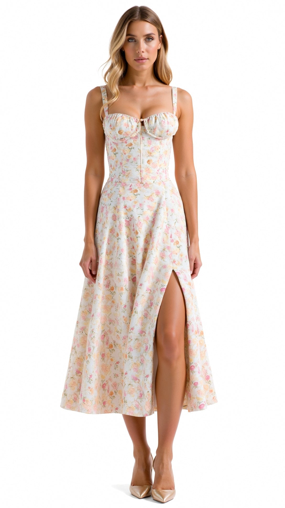 Júlia - Elegante Vestido Midi