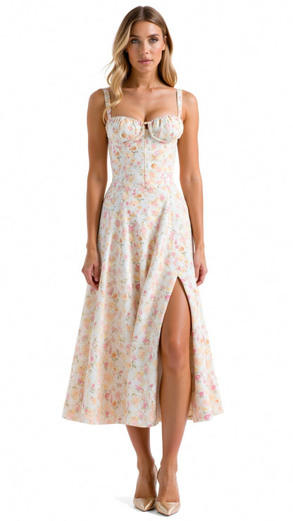 Júlia - Elegante Vestido Midi