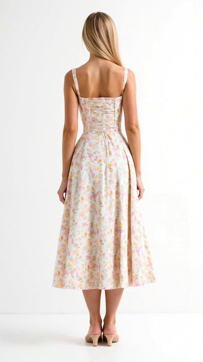 Júlia - Elegante Vestido Midi