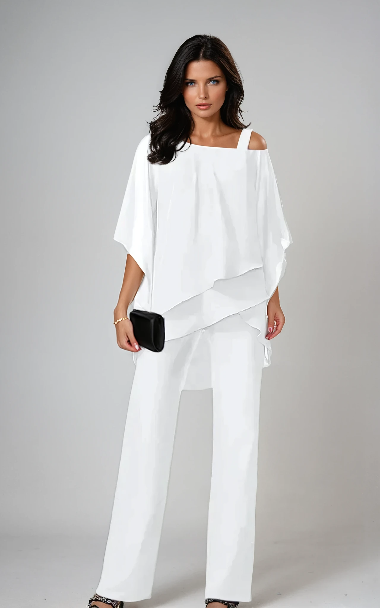 Conjunto de Pijama Mariella: Camisola e Calças