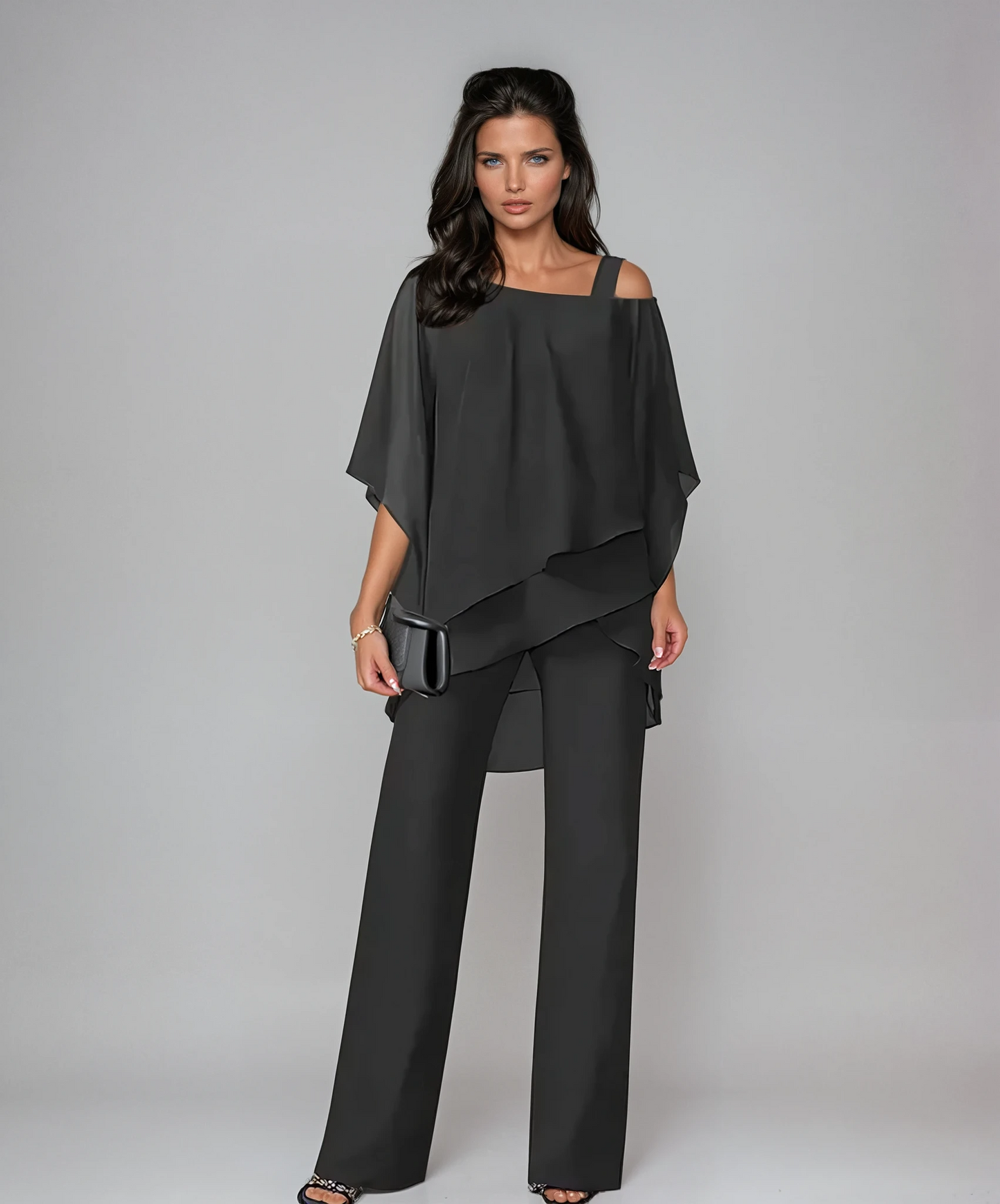 Conjunto de Pijama Mariella: Camisola e Calças