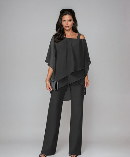 Conjunto de Pijama Mariella: Camisola e Calças