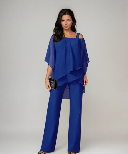 Conjunto de Pijama Mariella: Camisola e Calças