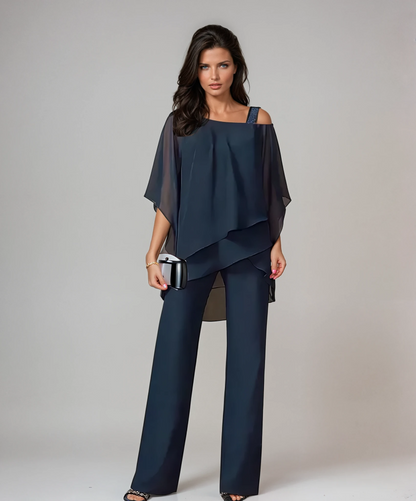 Conjunto de Pijama Mariella: Camisola e Calças