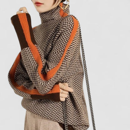 Leonor - Luxurious High Neck Sweater