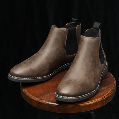 Dinis - Botins Chelsea de Couro