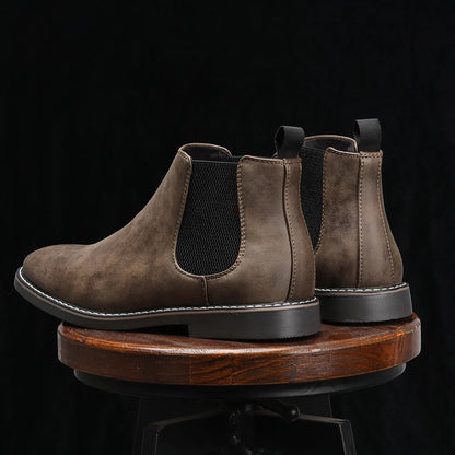 Dinis - Botins Chelsea de Couro