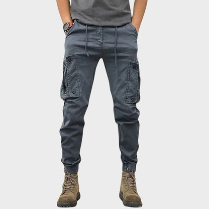 Marco - Calças Cargo Stretch com Bolsos