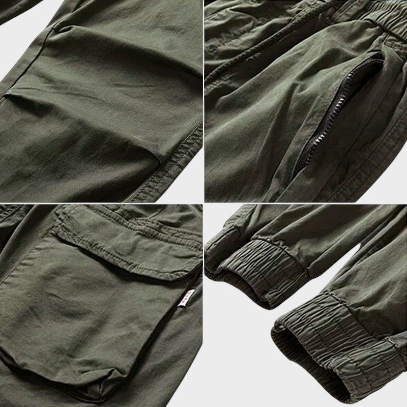 Marco - Calças Cargo Stretch com Bolsos