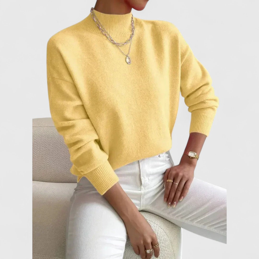 Sam - Clássica Camisola de Gola Alta