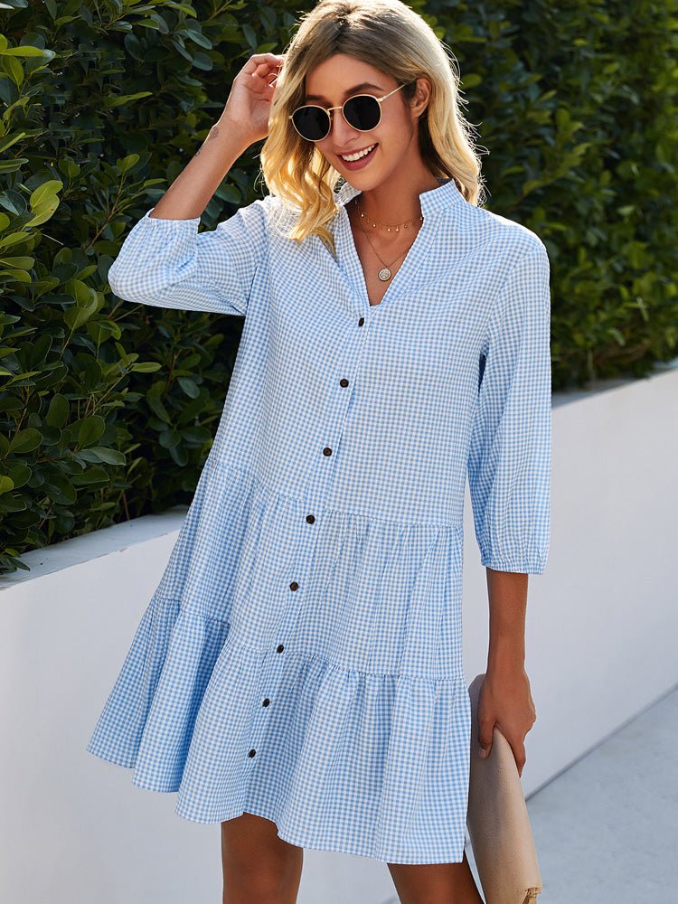 Shana - Vestido Midi Leve e Elegante
