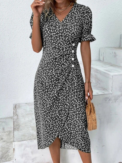Rita - Vestido Envelope Fluido