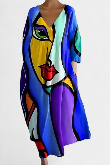 Ana - Vestido Leve com Estampa