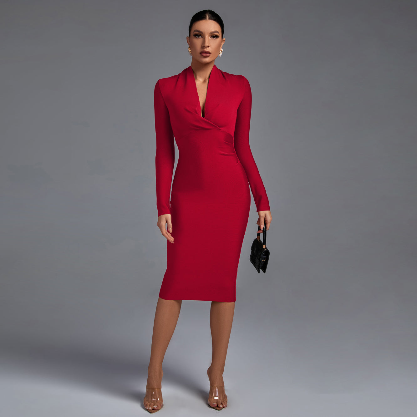 Samara - Vestido de Manga Longa