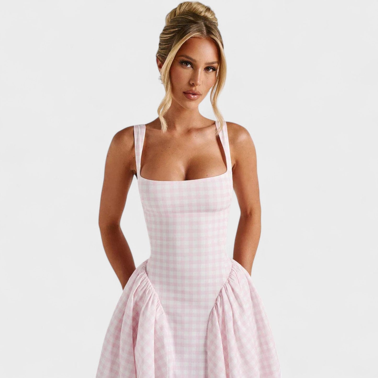 Xerife - Vestido Midi Estilo Vintage
