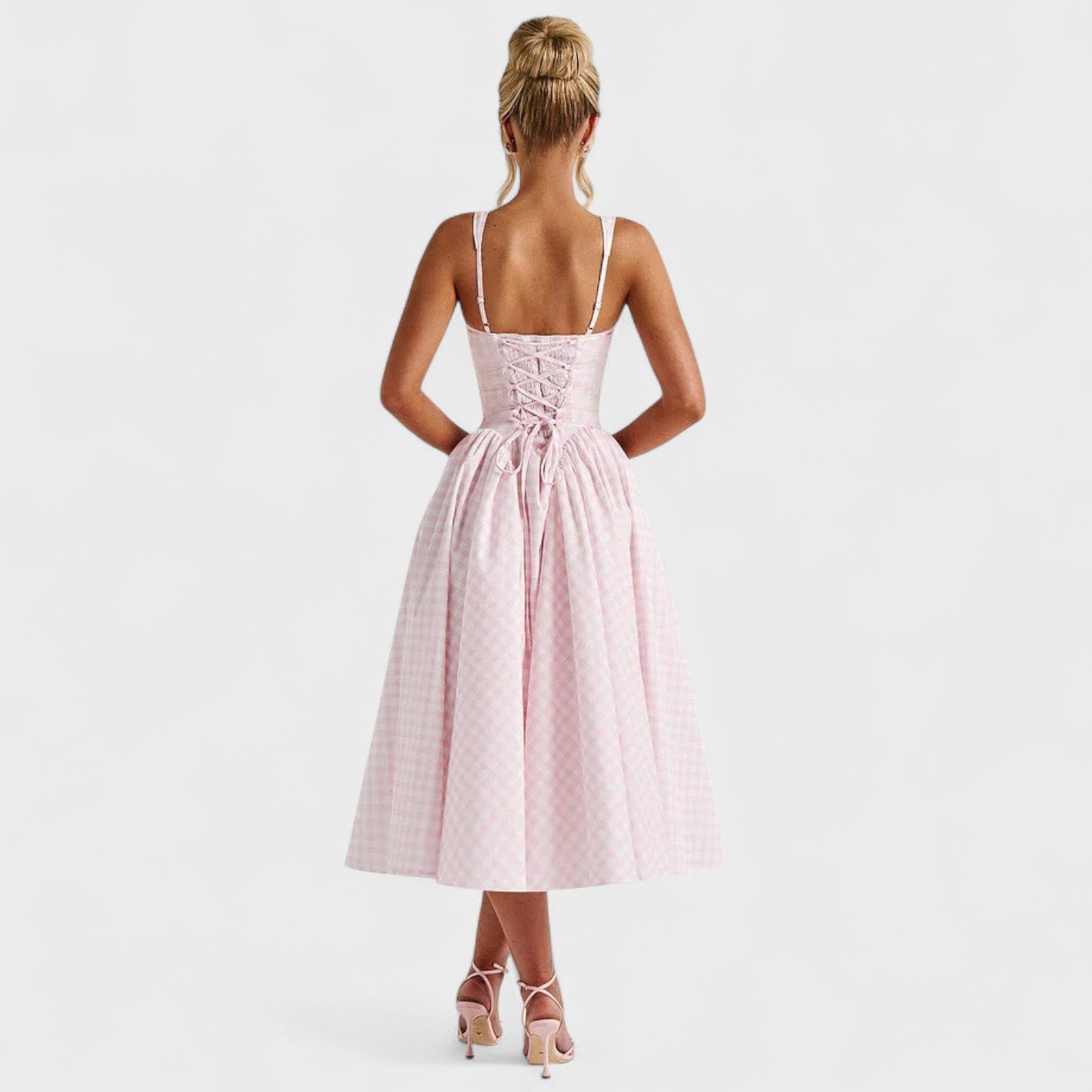 Xerife - Vestido Midi Estilo Vintage
