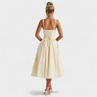 Xerife - Vestido Midi Estilo Vintage