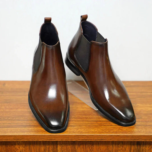 Botines Chelsea de Cuero Pedro