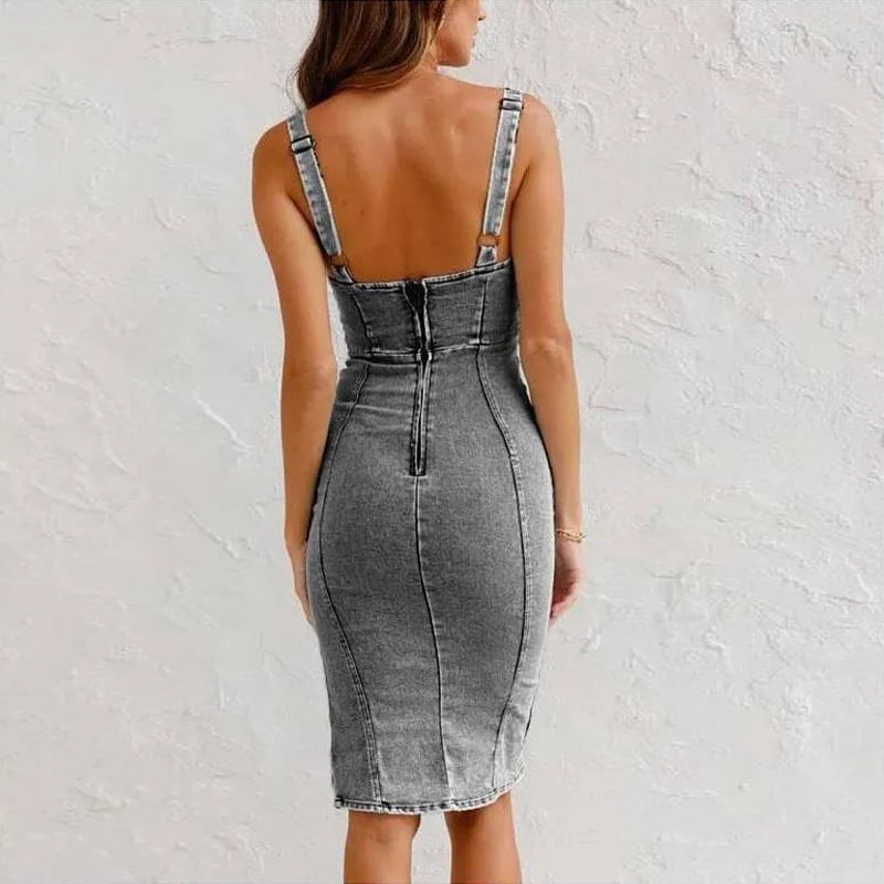 Mona - Vestido de Jean Contemporáneo