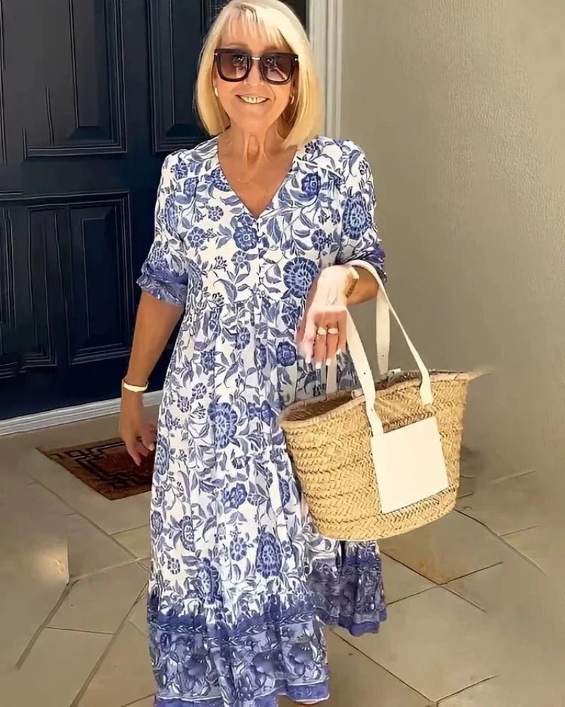 Violeta - Vestido de Verão Elegante e Leve