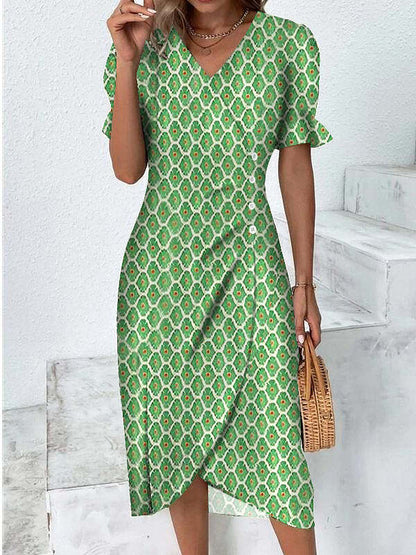 Rita - Vestido Envelope Fluido