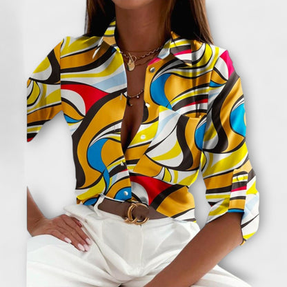 Romina - Camisa de Gola Tradicional